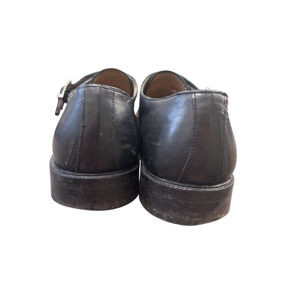 Wall & Water mens black leather dress shoes oxfords Size 11 SKU 6844 main image 4